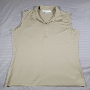 Nike Golf Dri Fit Polo Tank Size L